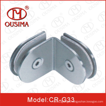 Stainless Steel 135 Degree Double Sided Glass Fixing Clip (CR-G33)